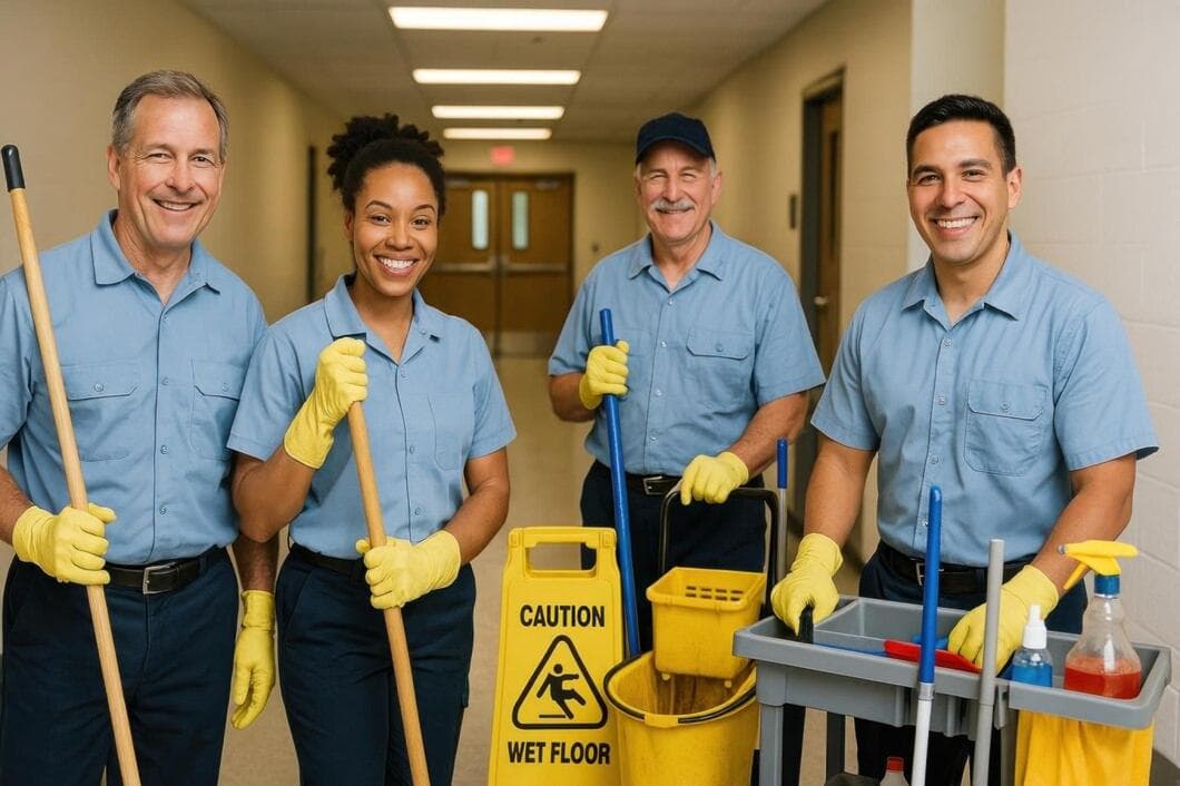 Care Homes and Supported Living commercial cleaning environment