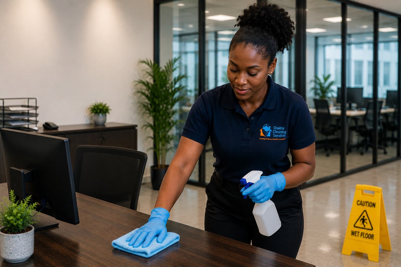 Offices and Workplaces commercial cleaning environment